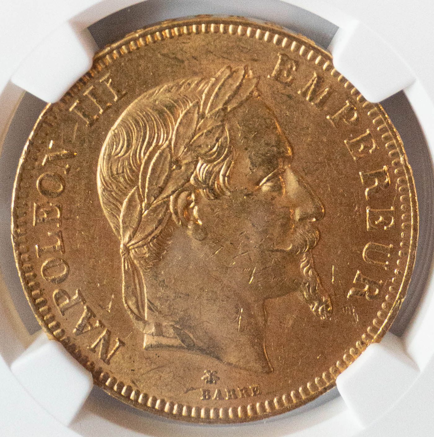 フランス 100フラン 金貨 1869年-A ナポレオン3世 MS61 | GEM COINS